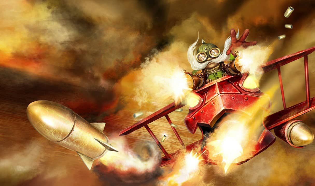 Corki le baron rouge