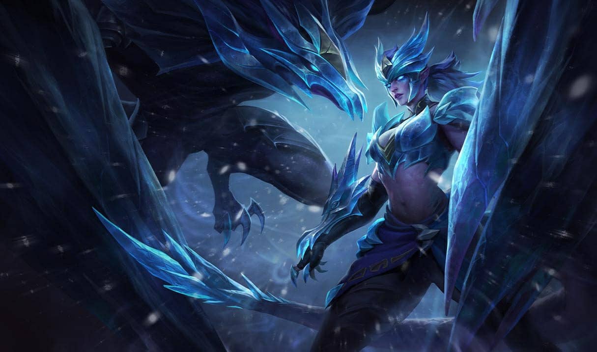 Shyvana dragon de glace