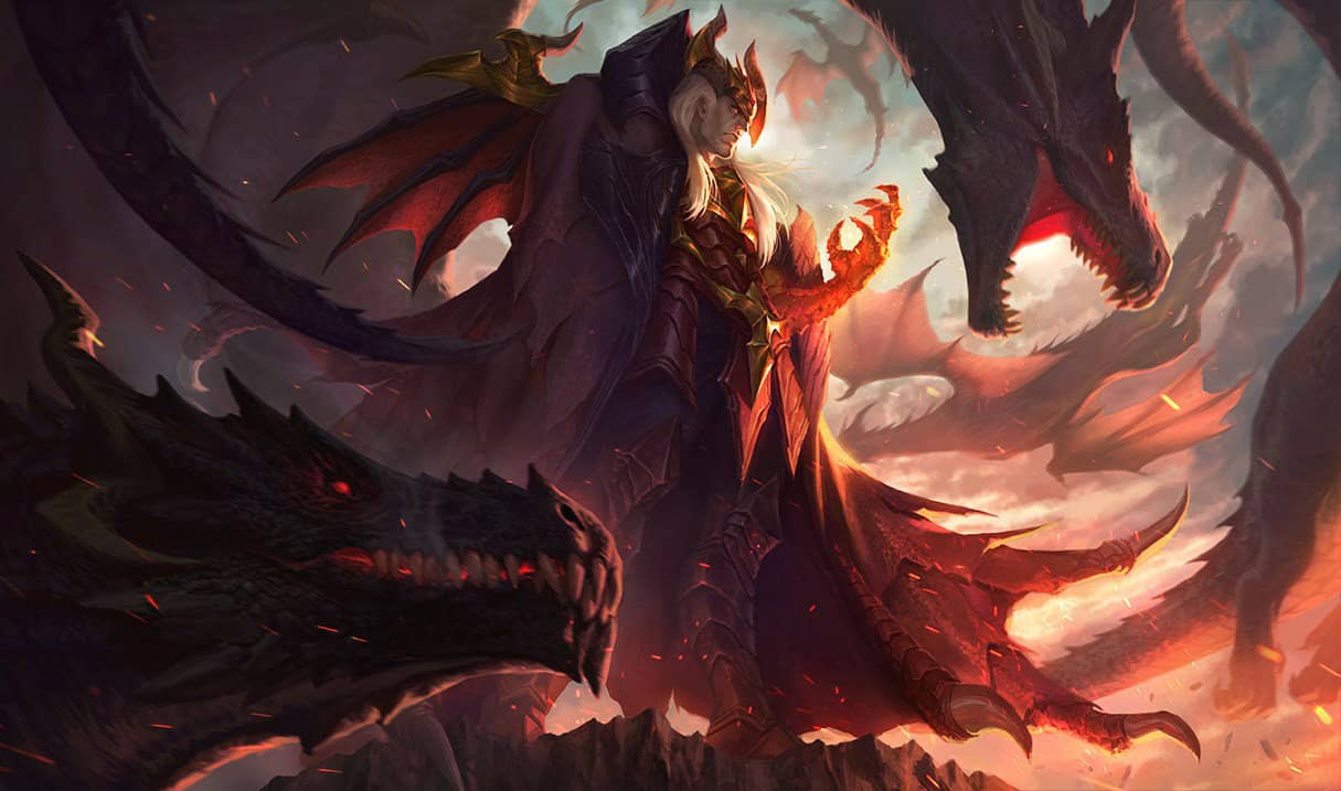 Swain maître des dragons