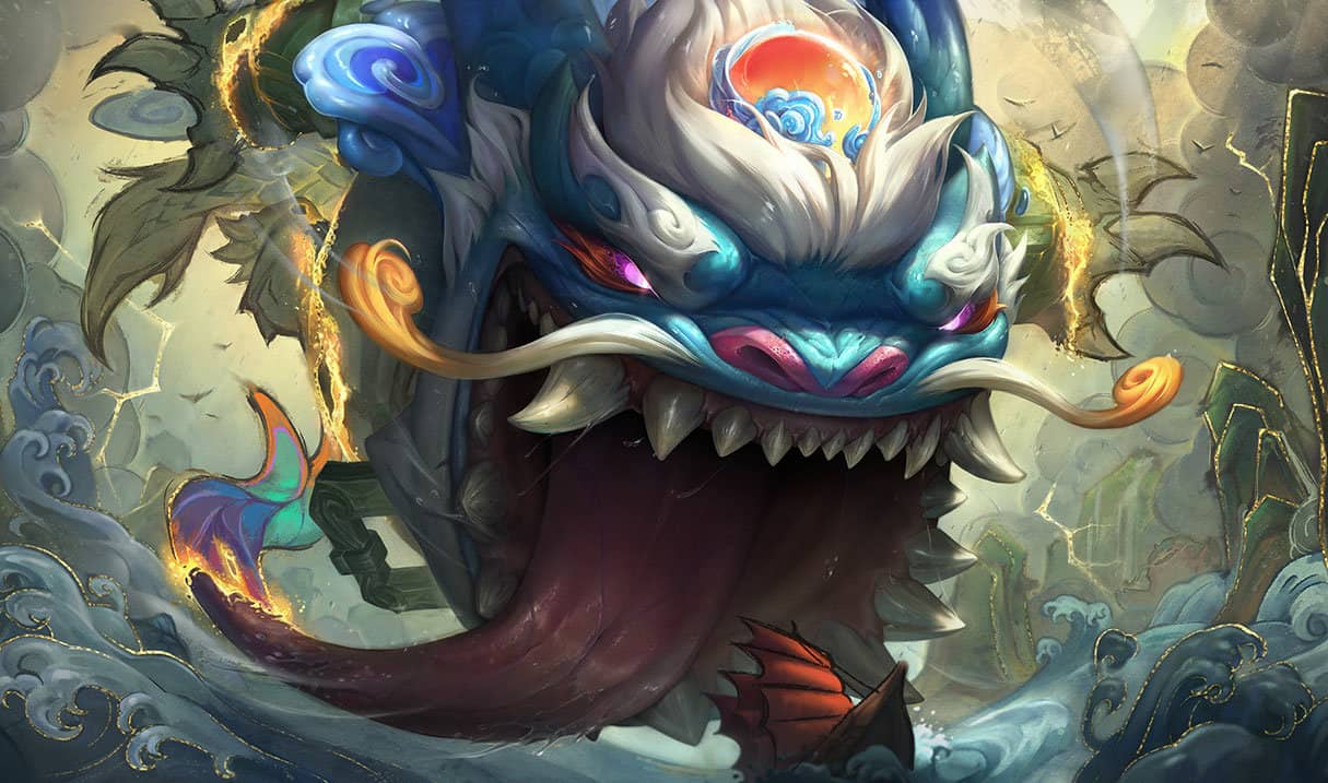 Tahm Kench des rouleaux de Shan Hai