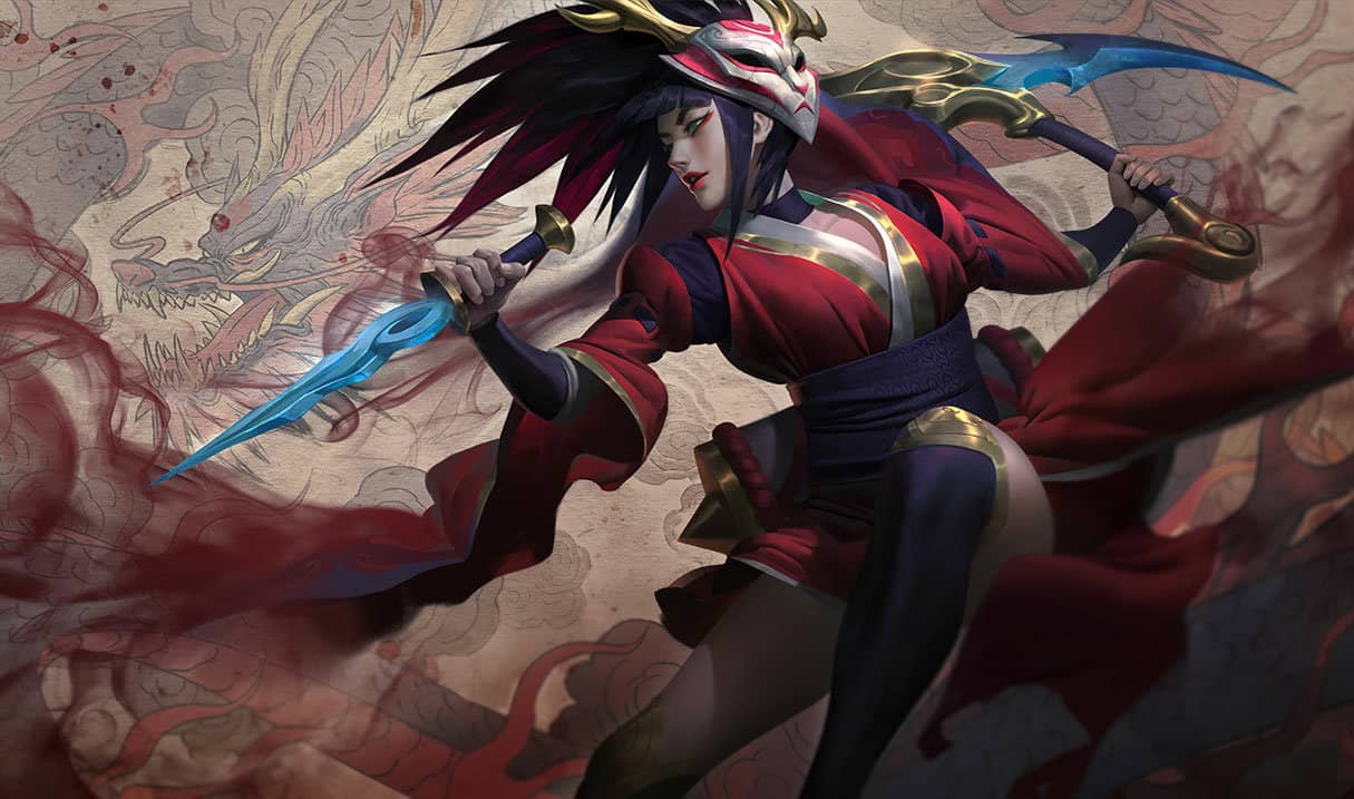 Akali lune de sang
