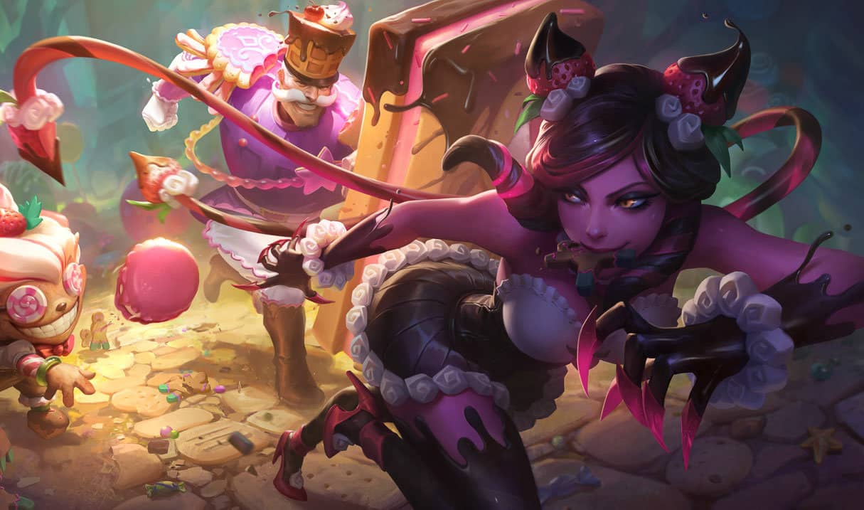 Evelynn folie sucrée