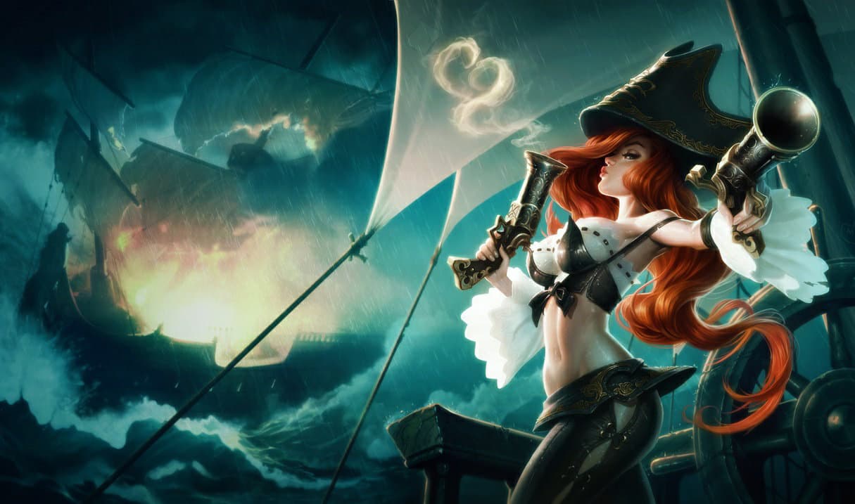 Miss Fortune splash
