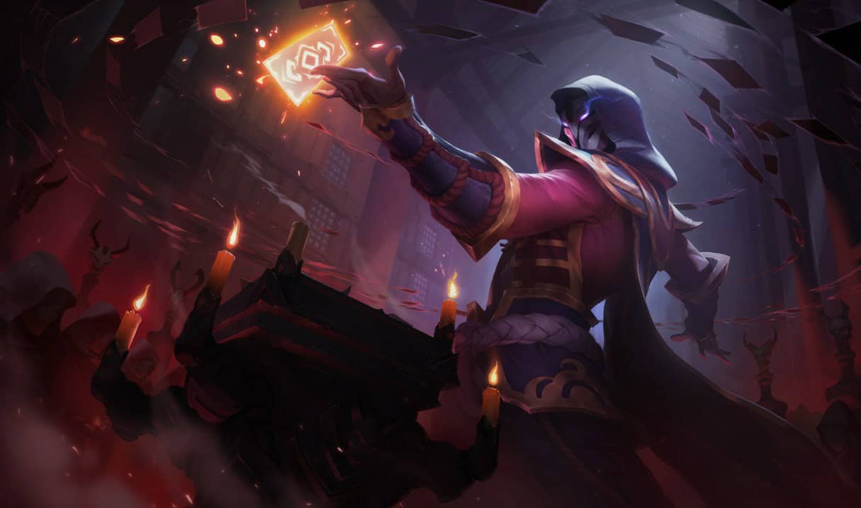 Twisted Fate lune de sang