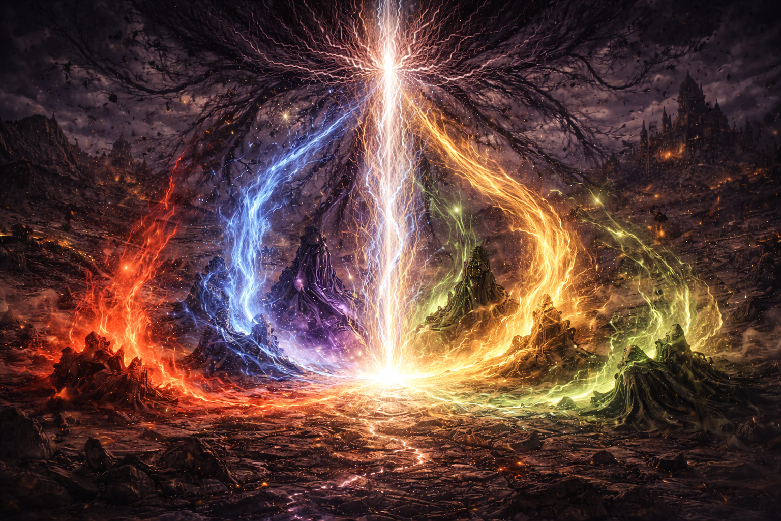Six Flammes, Une Lumière