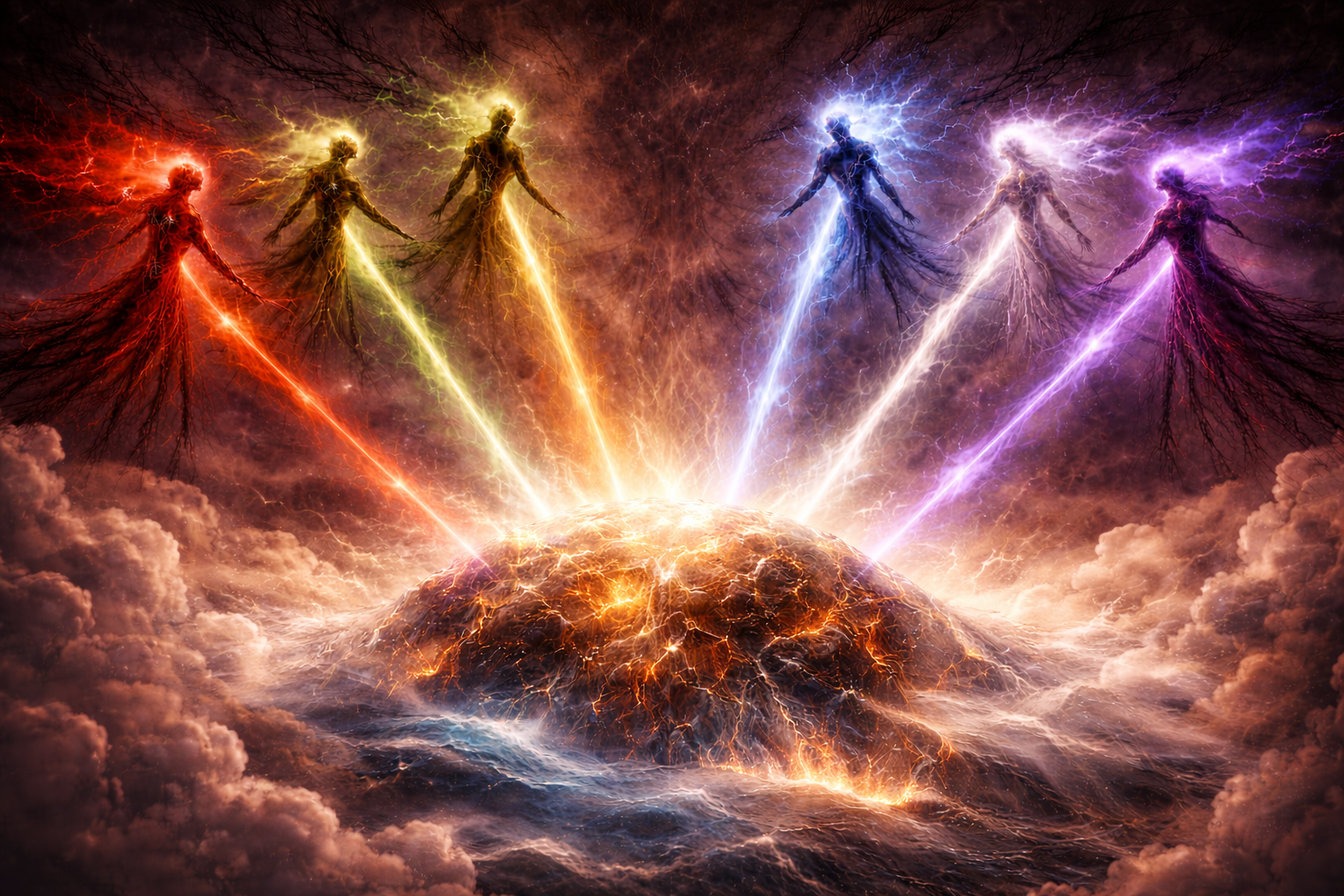 La Création d'Honorus — six essences fusionnées